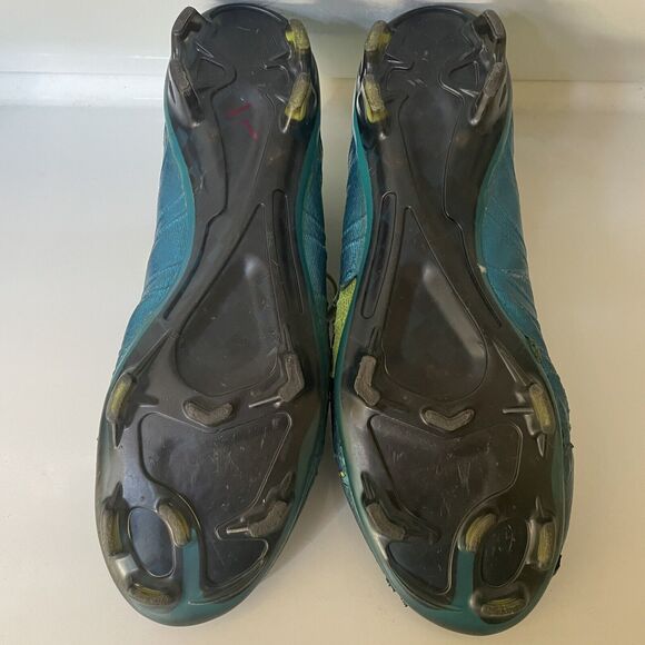 Nike Women’s Soccer Cleats 7.5 Mercurial Superfly Blue Lagoon Neon Volt *READ* - Picture 6 of 11